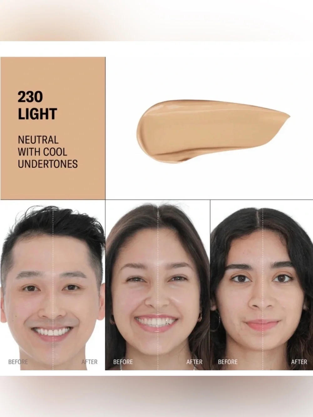 YOUTH FORIA Date Night Skin Tint Serum Foundation - Light (230) Neutral/cool